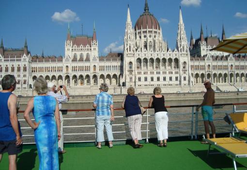 Espléndidas vistas de Budapest desde el barco